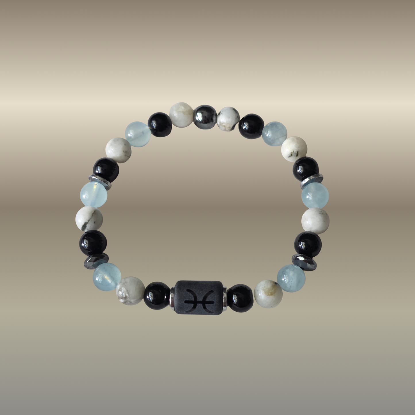 Žuvų emocinės pusiausvyros talismanas apyrankė