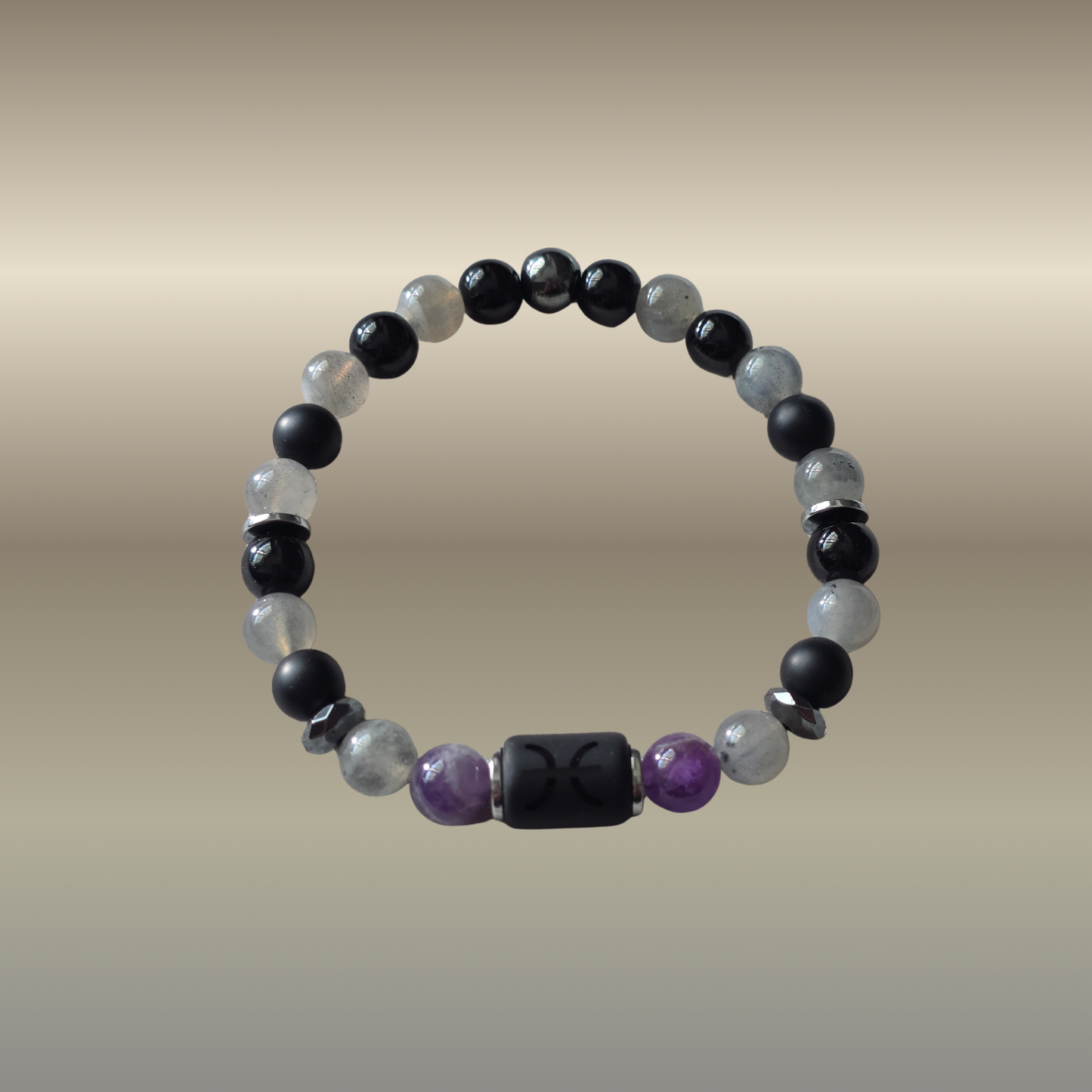 Žuvų vidinės stiprybės talismanas apyrankė