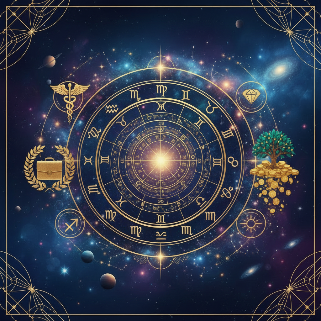 Profesijos ir finansų astrologijos nuotrauka - be užrašų