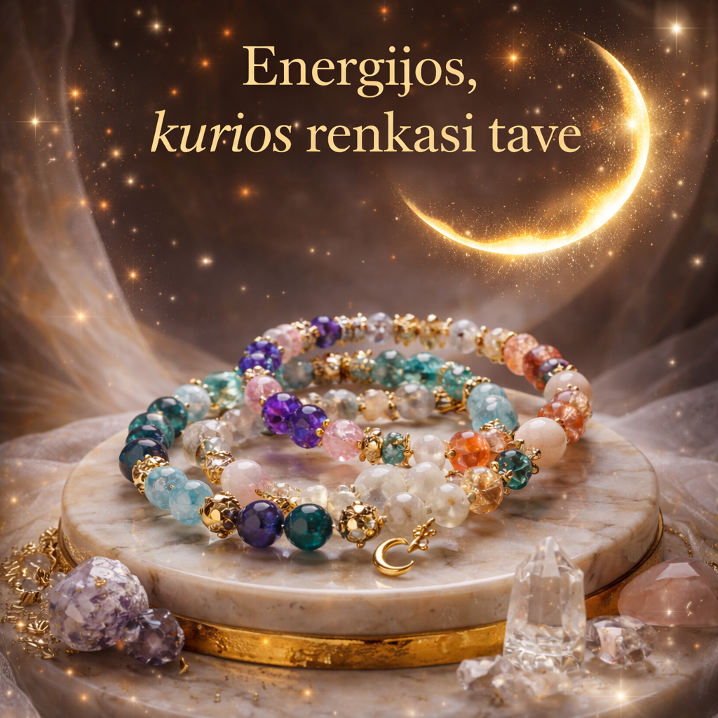 Energijos, kurios renkasi Tave