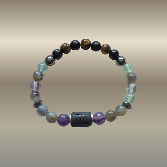 Mergelės apsaugos ir stabilumo apyrankė talismanas