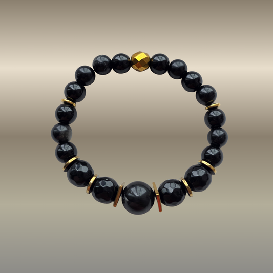 Skorpiono stiprybės ir apsaugos apyrankė su juodu turmalinu 2