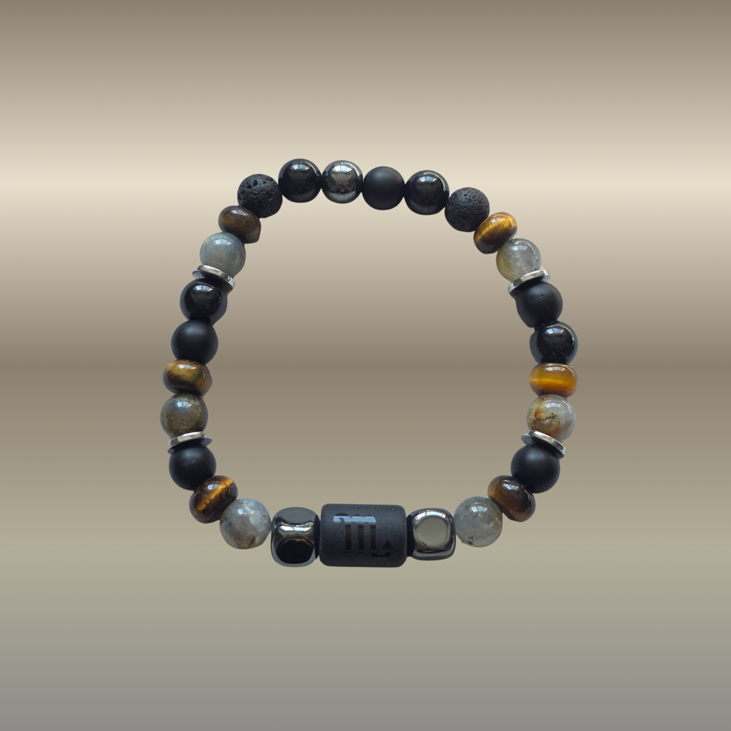 Skorpiono įžvalgos ir apsaugos talismanas apyrankė