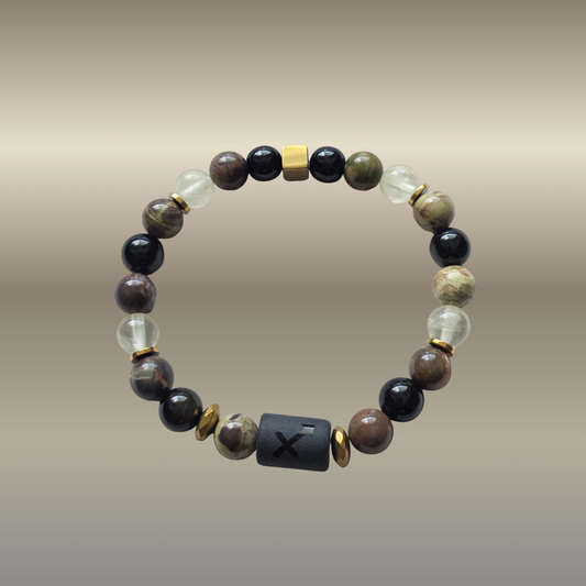 Šaulio gausos talismanas apyrankė