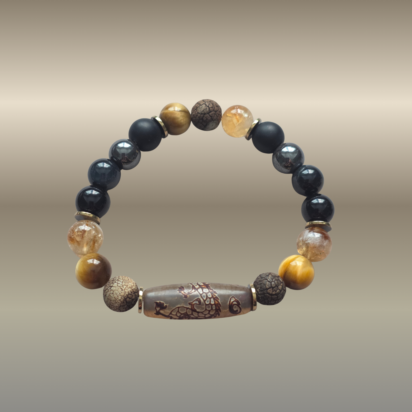 Dzi Drakono galios talismanas
