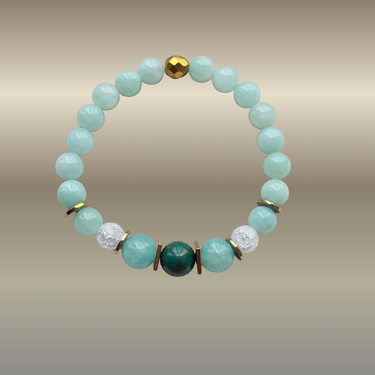 Vandenio „Tiesos balsas ir vidinė išmintis“ apyrankė