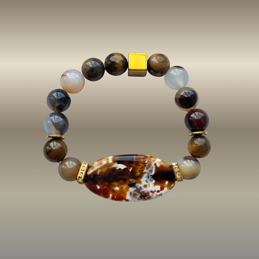 Dvynių vidinės krypties ir pasitikėjimo pasirinkimais apyrankė